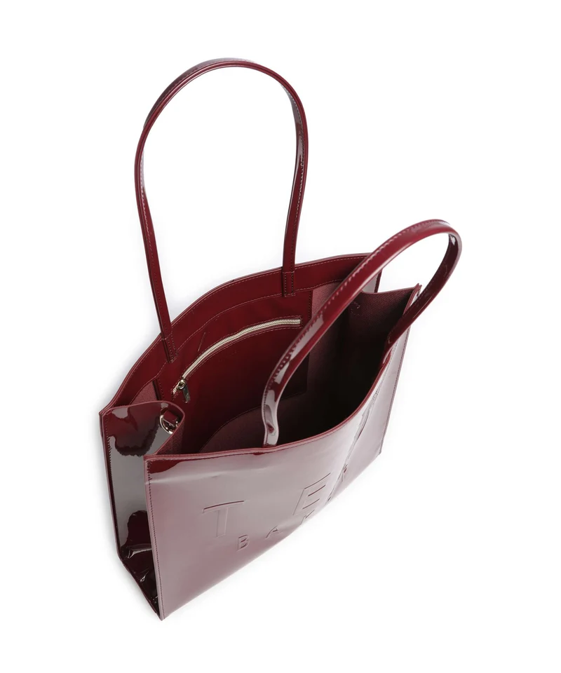 Ted Baker Iconny Shopper oxblood