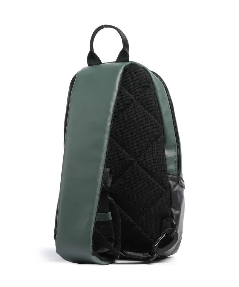 Mandarina Duck Coated Slingbag deep green