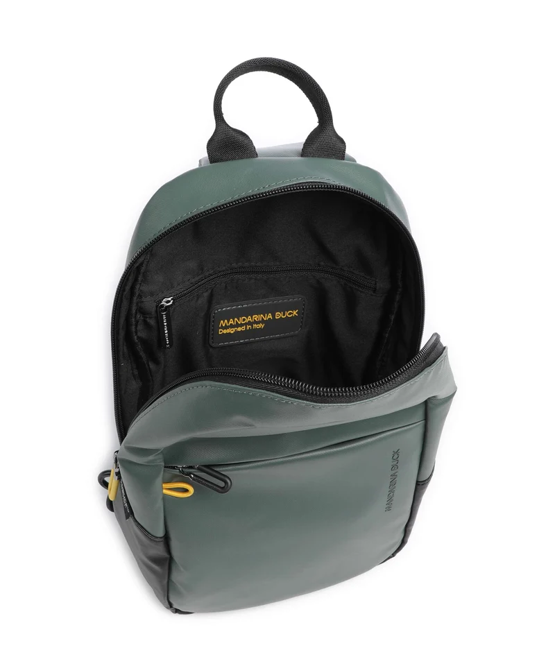 Mandarina Duck Coated Slingbag deep green