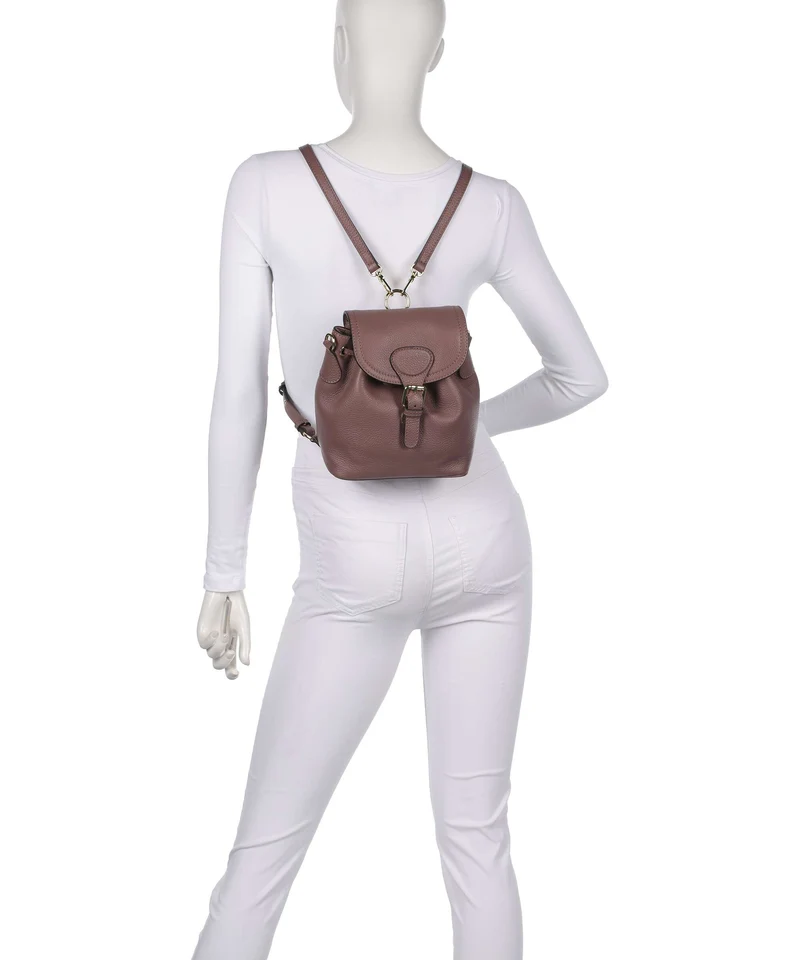 Abro Agave Daily Small Rucksack-Tasche rosewood