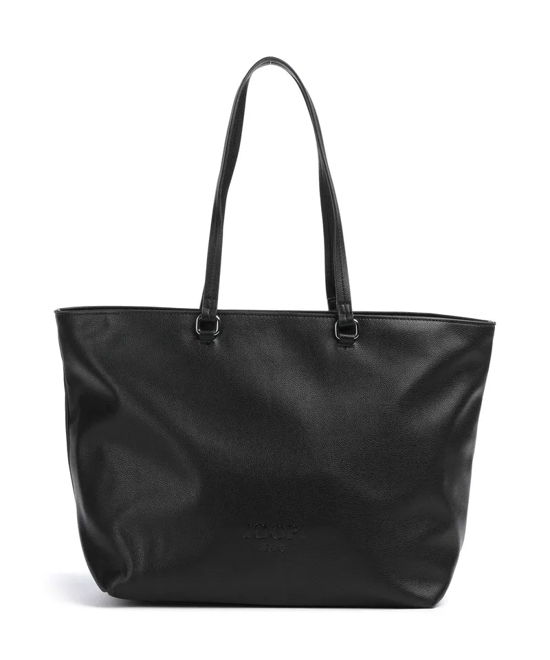 JOOP! Jeans Cuore Lettera Lara Shopper black