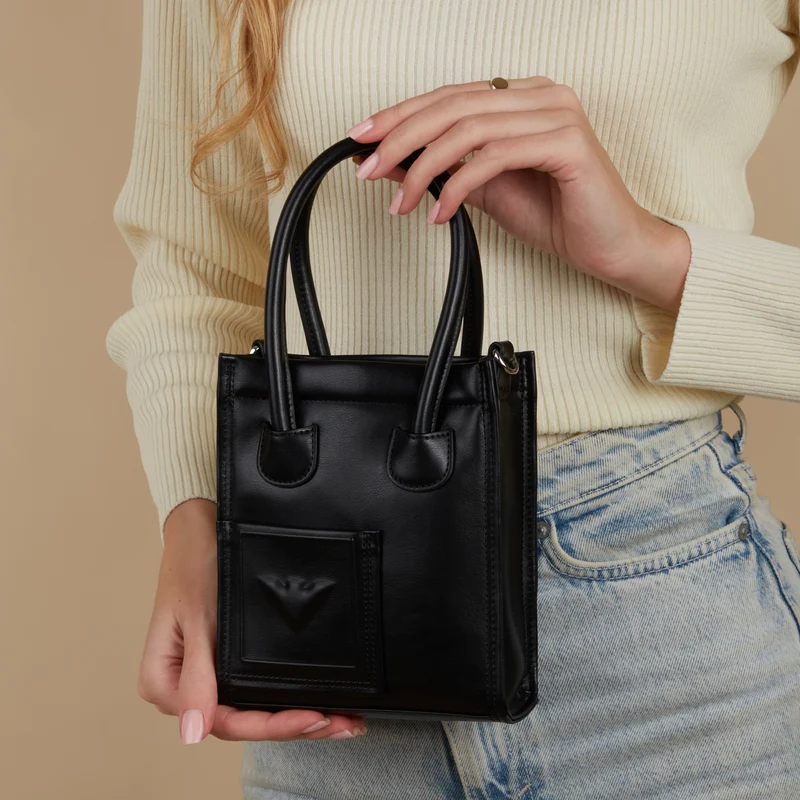 Emporio Armani damen Schultertasche Schwarz Y3D272-YWE8E-81386