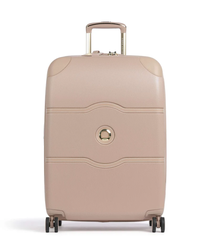 Delsey Paris Chatelet Air 2.0 4-Rollen Trolley beige rose