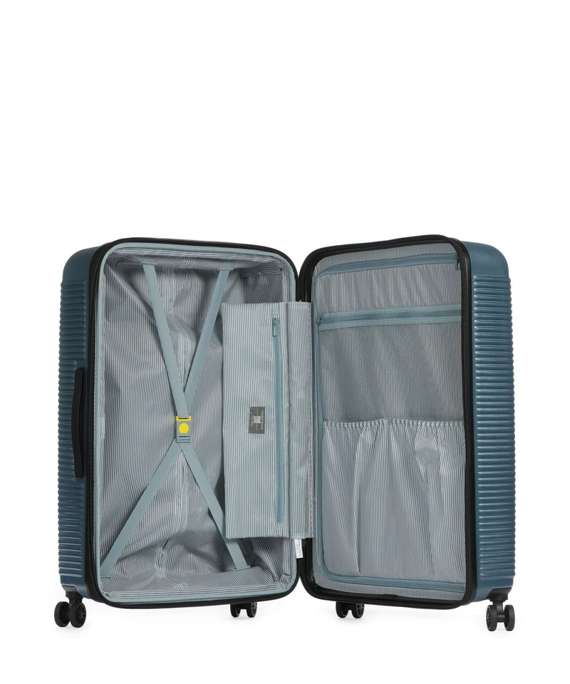 Delsey Paris Freestyle 4-Rollen Trolley blue