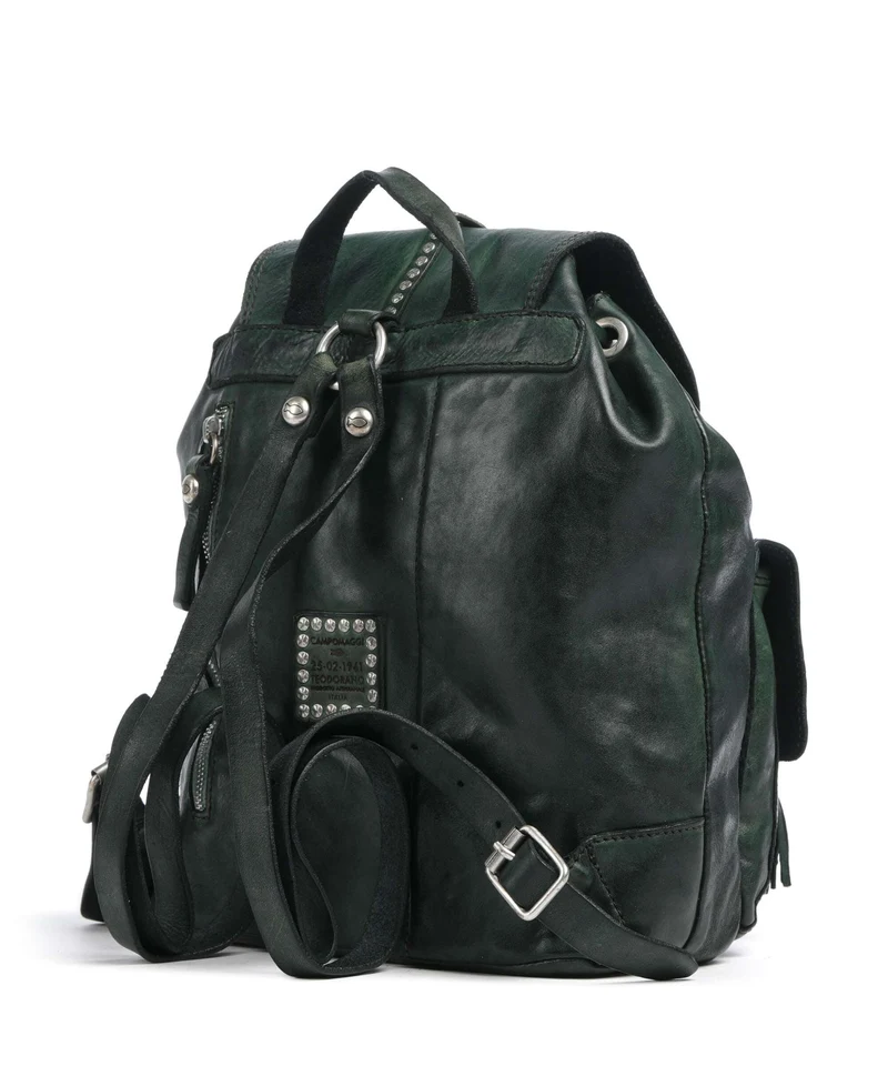 Campomaggi Rucksack green bottle