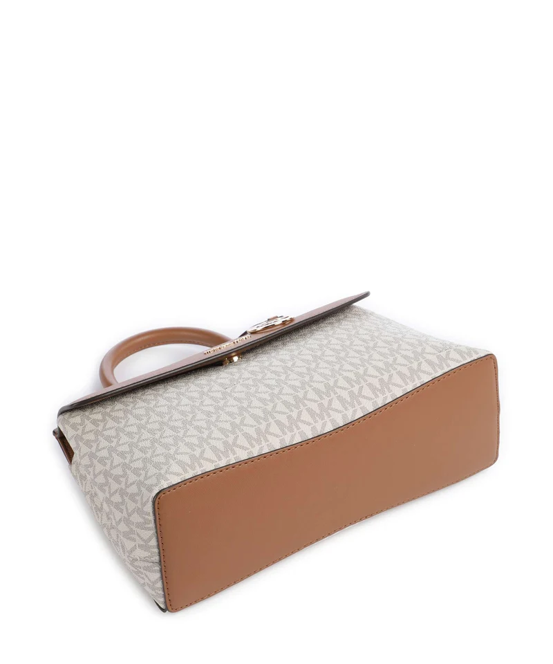 Michael Kors Landry Small Handtasche vanilla/acorn