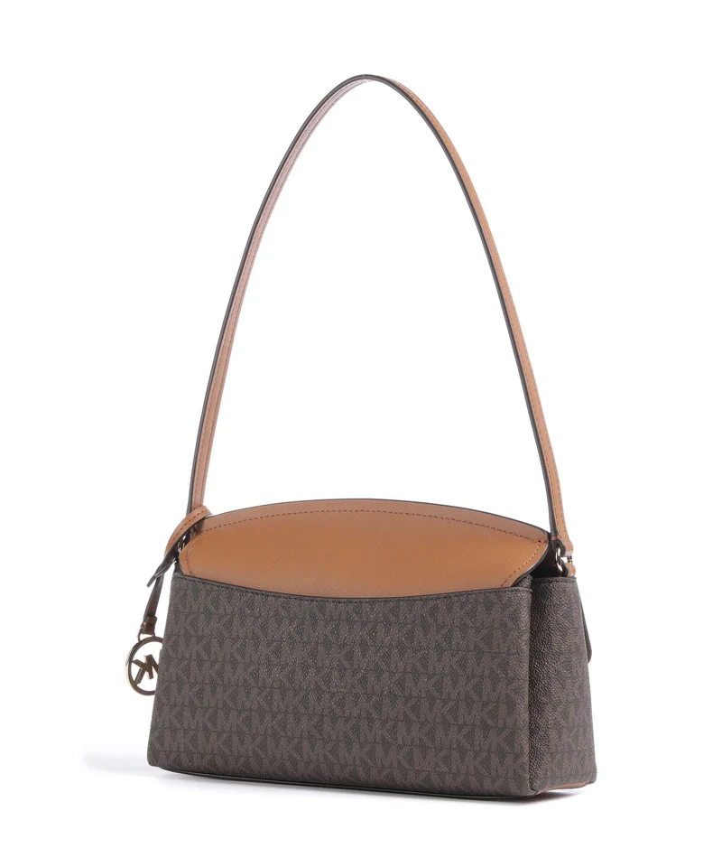 Michael Kors Landry Medium Schultertasche brown/acorn