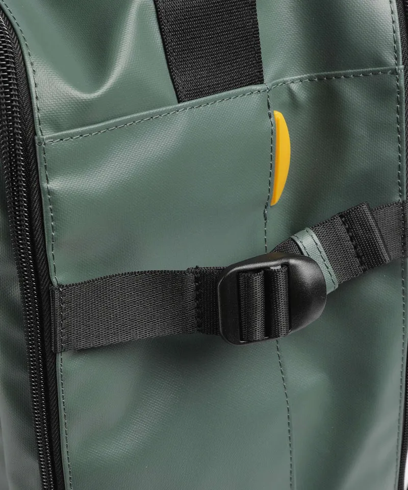 Mandarina Duck Coated Rucksack deep green
