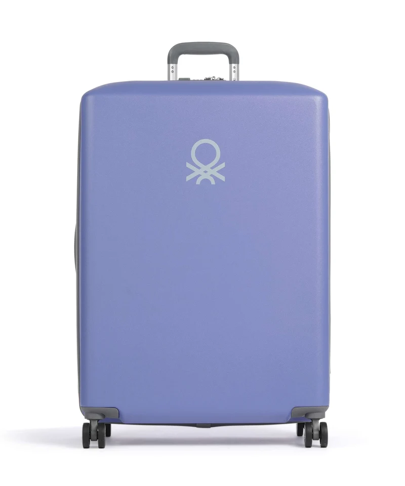 Delsey Paris x United Colors of Benetton UCB Hardside 4-Rollen Trolley purple