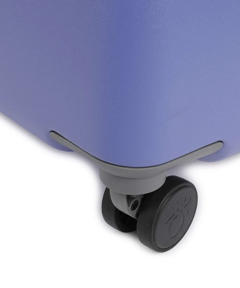 Delsey Paris x United Colors of Benetton UCB Hardside 4-Rollen Trolley purple