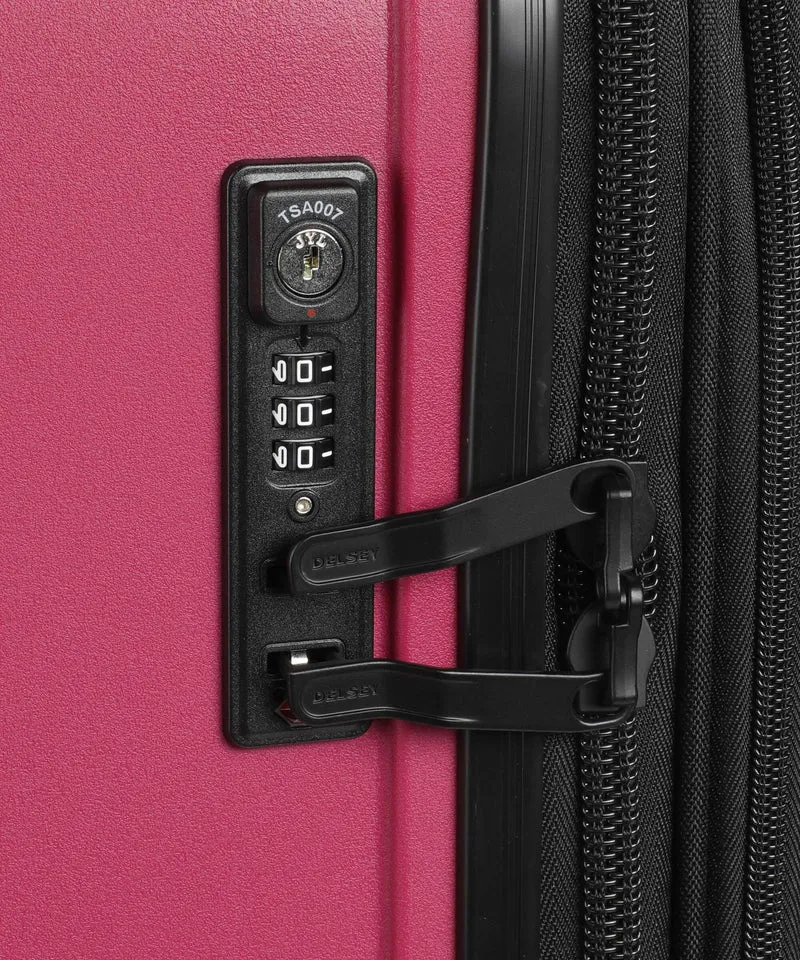 Delsey Paris Belmont Plus 4-Rollen Trolley raspberry