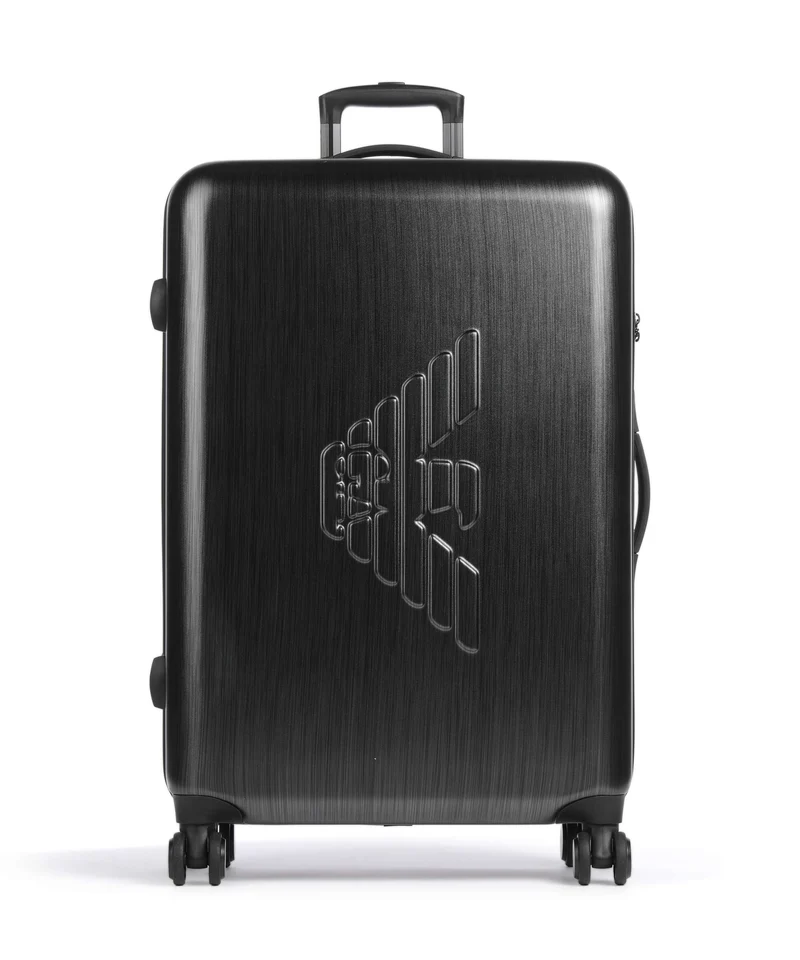 Emporio Armani Big Eagle 4-Rollen Trolley gunmetal
