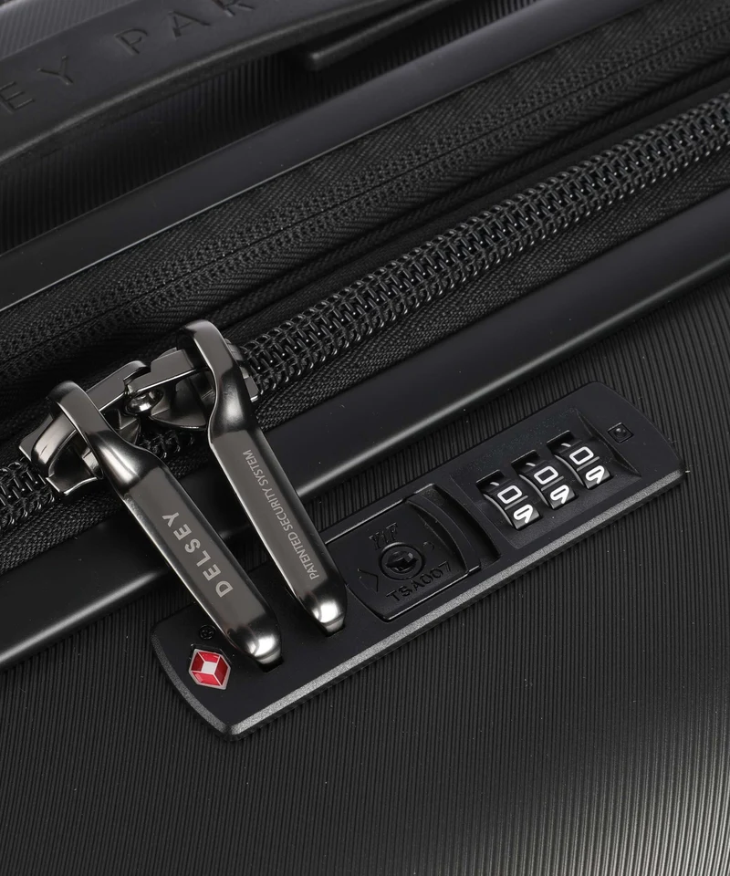 Delsey Paris Comete 4 4-Rollen Trolley black
