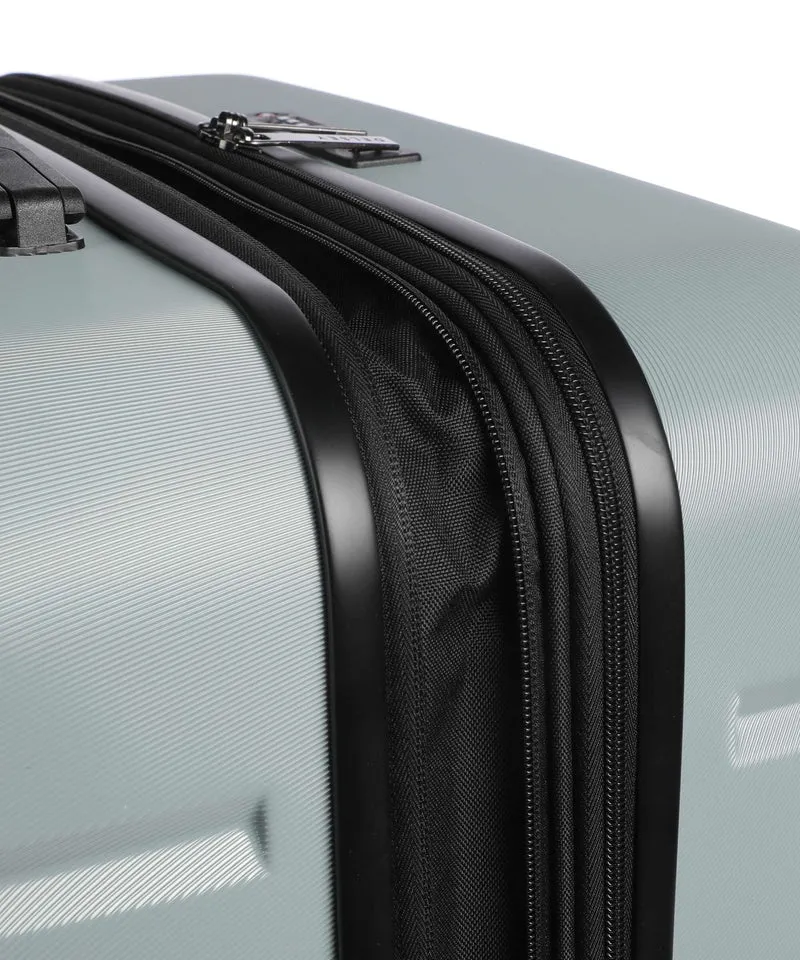 Delsey Paris Air Armour 4-Rollen Trolley sage green