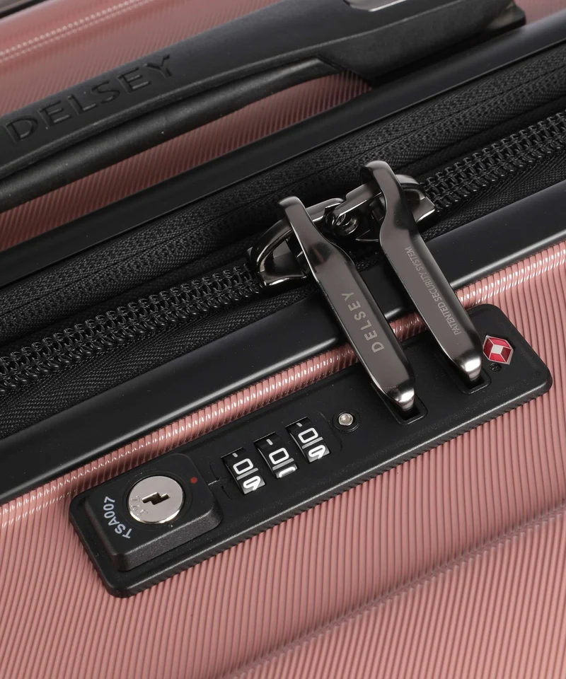 Delsey Paris Shadow 5.0 4-Rollen Trolley ash rose