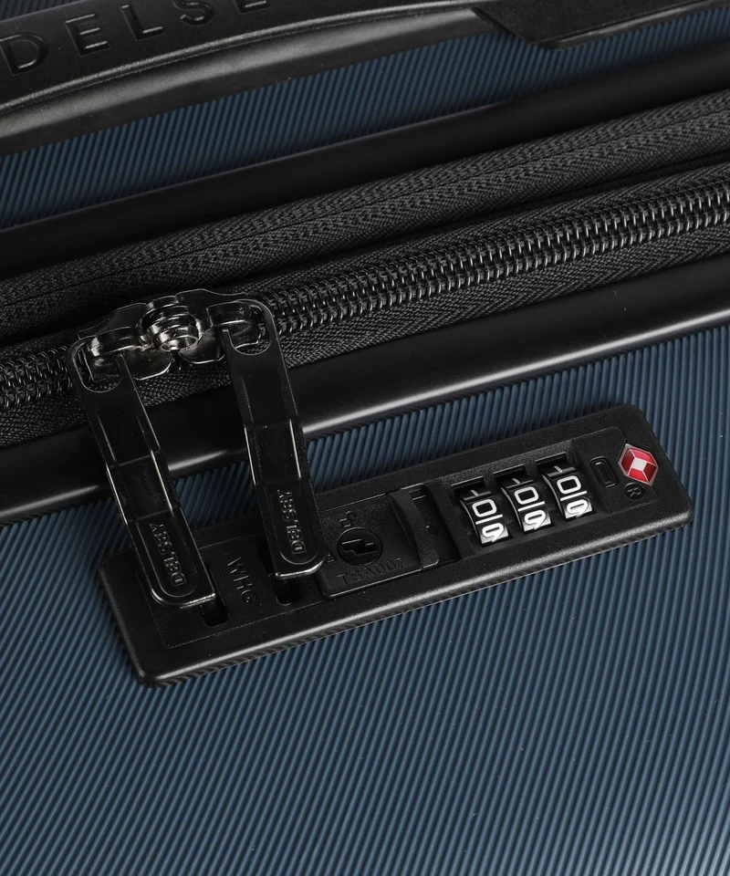 Delsey Paris Air Armour 4-Rollen Trolley pebble