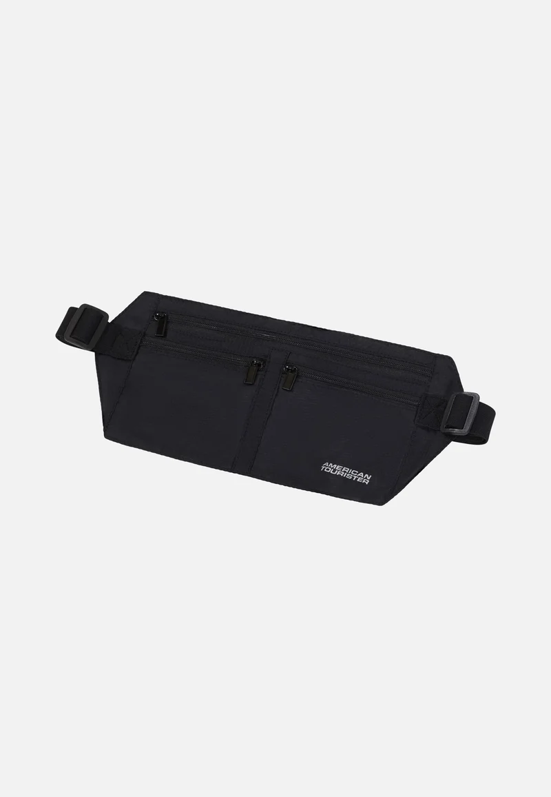 RFID Money Belt Bag Black - Accessories