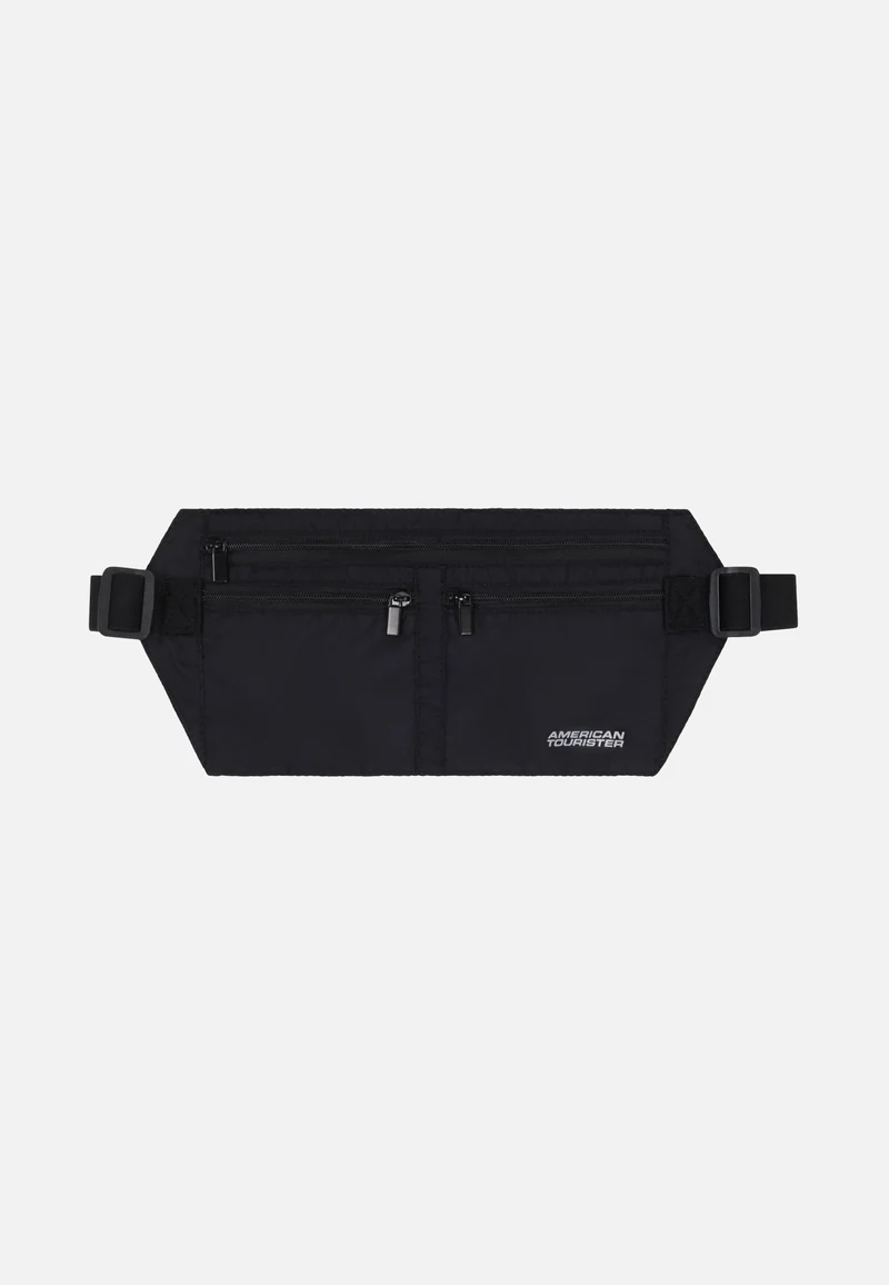 RFID Money Belt Bag Black - Accessories