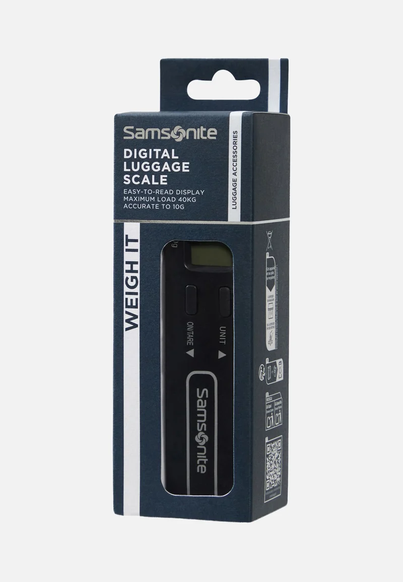Digital Luggage Scale Black - Scale