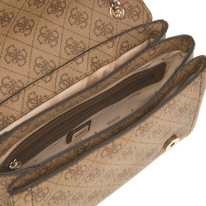 Guess Noelle Brown CNVRTBL XBody Flap HWBG96-72210-LGW