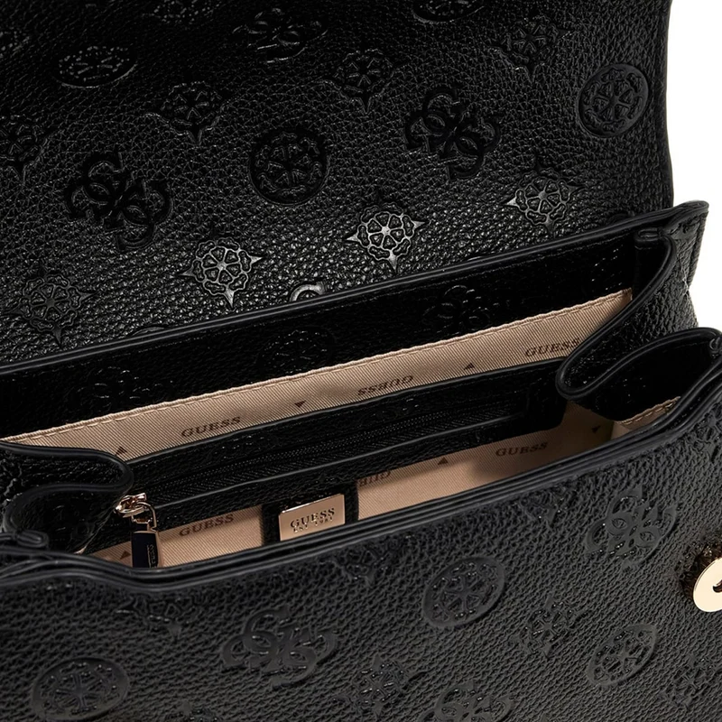 Guess Cresidia Black Logo CNVRTBL XBody Flap HWPD98-88210-BLO