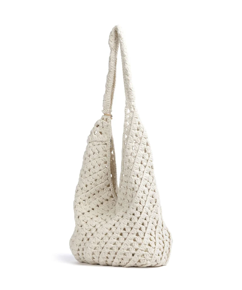 Anokhi Beuteltasche white