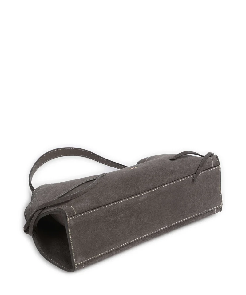 Abro Suede Necessity Small Schultertasche grey