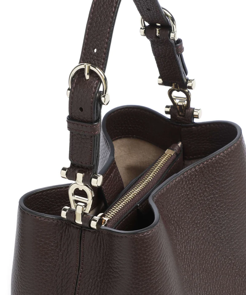 Aigner Delia S Bucket Handtasche soil brown