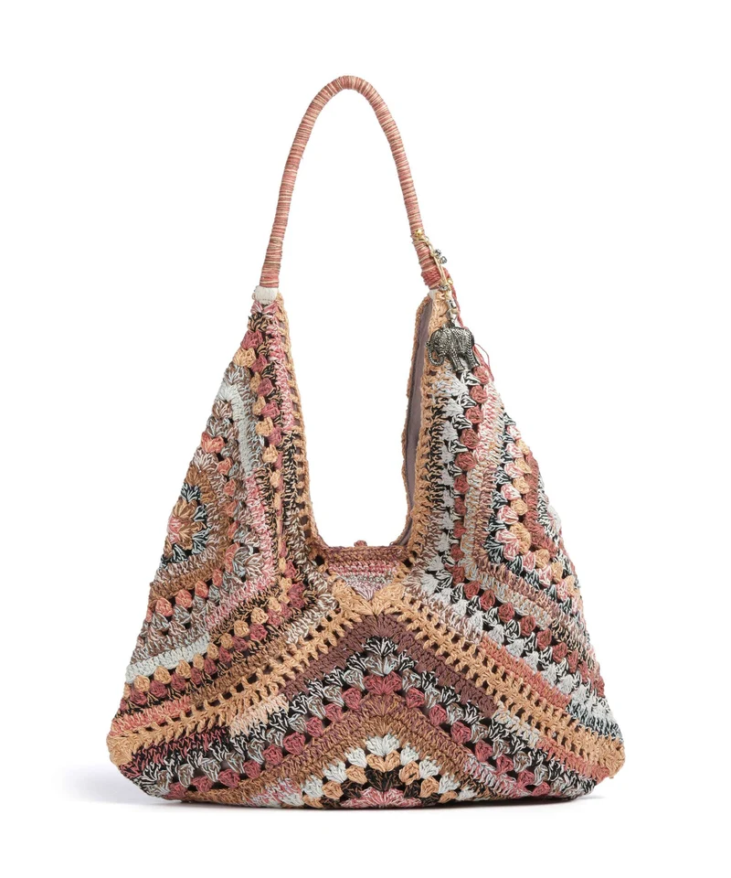 Anokhi Beuteltasche multi