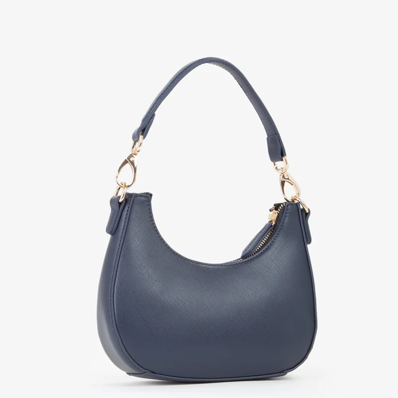 Valentino Bags Zero Re Blaue Umhängetasche VBS7B305BLUNOTTE