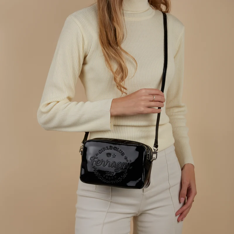 Chiara Ferragni damen Umhängetasche Schwarz 75SB4BD5-ZS944-899
