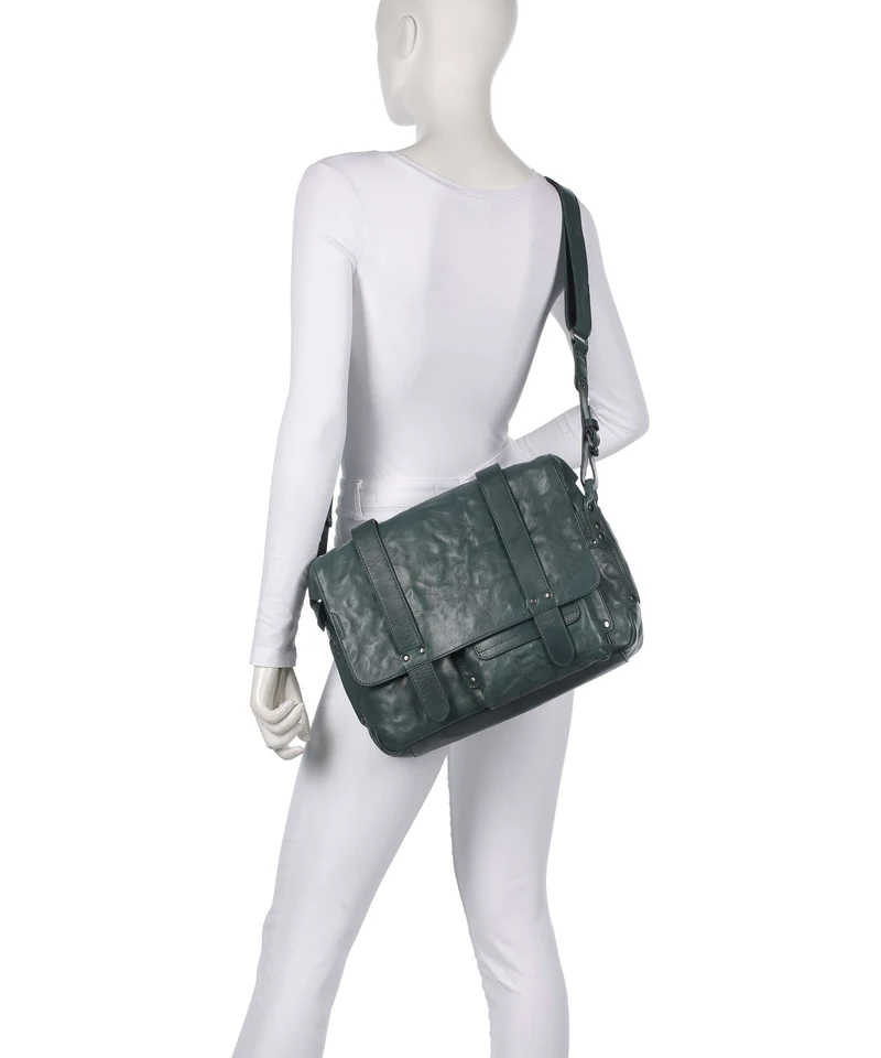 Aunts & Uncles Grandma's Luxury Club Mrs. Honey Pie Kuriertasche green jewel