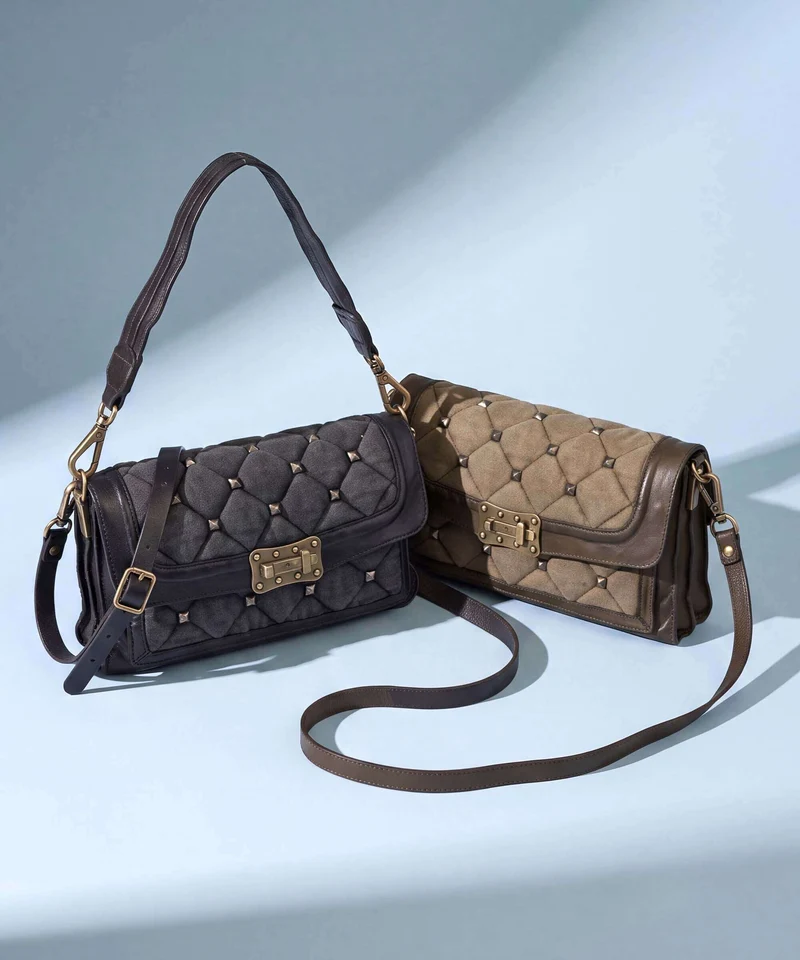 Campomaggi Schultertasche grey