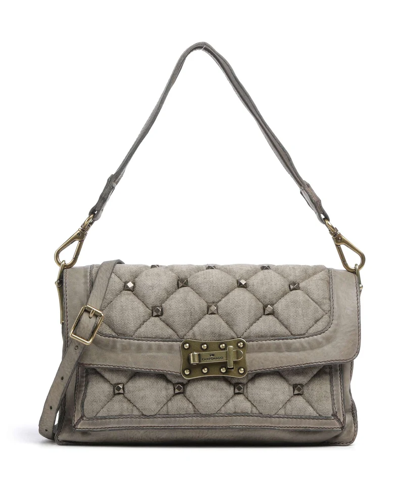 Campomaggi Schultertasche cement