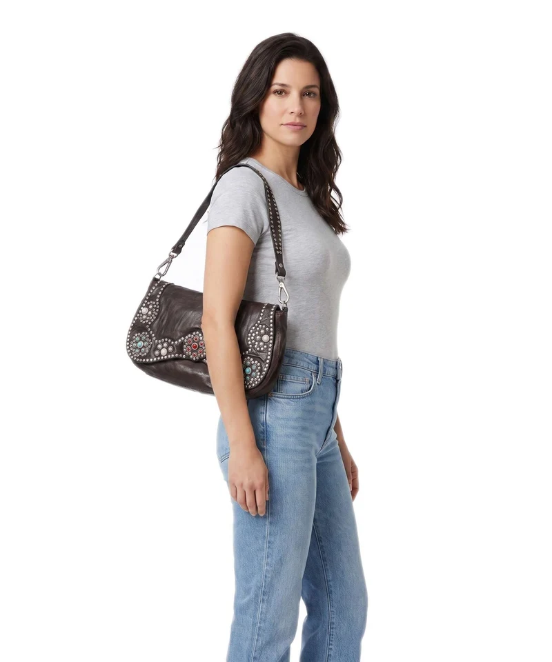 Campomaggi Schultertasche brown