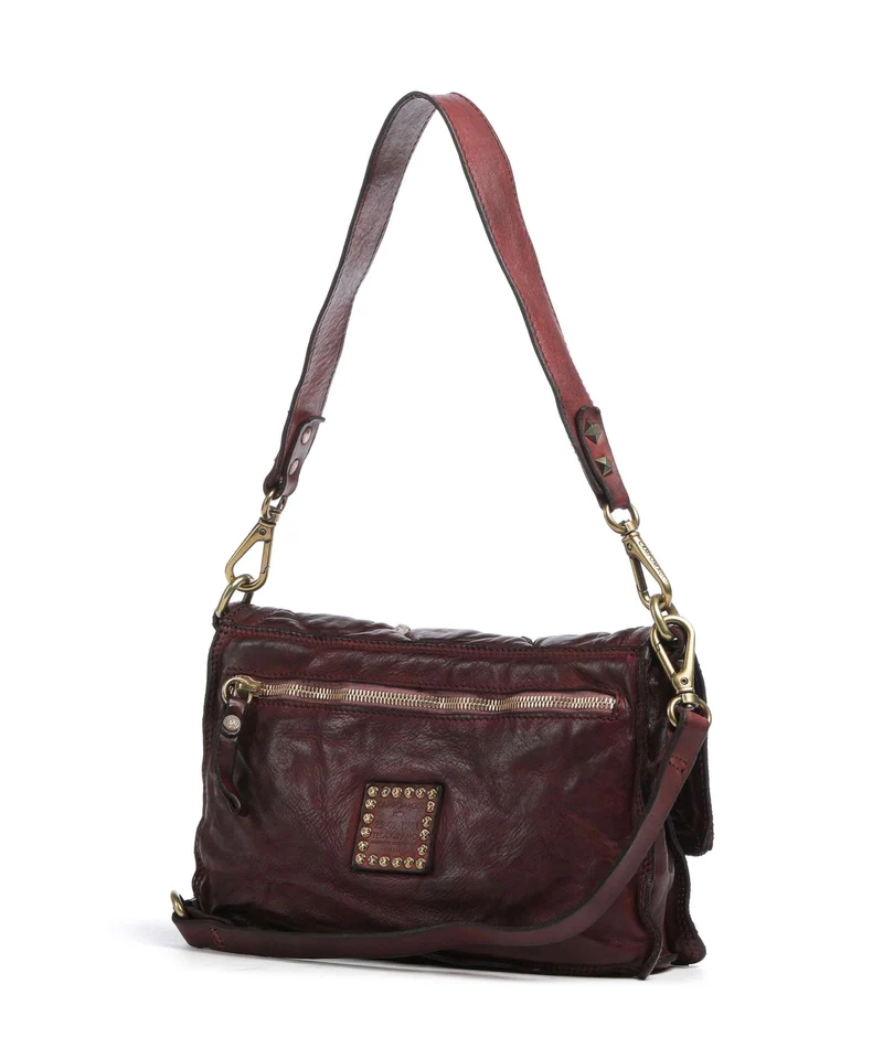 Campomaggi Schultertasche wine