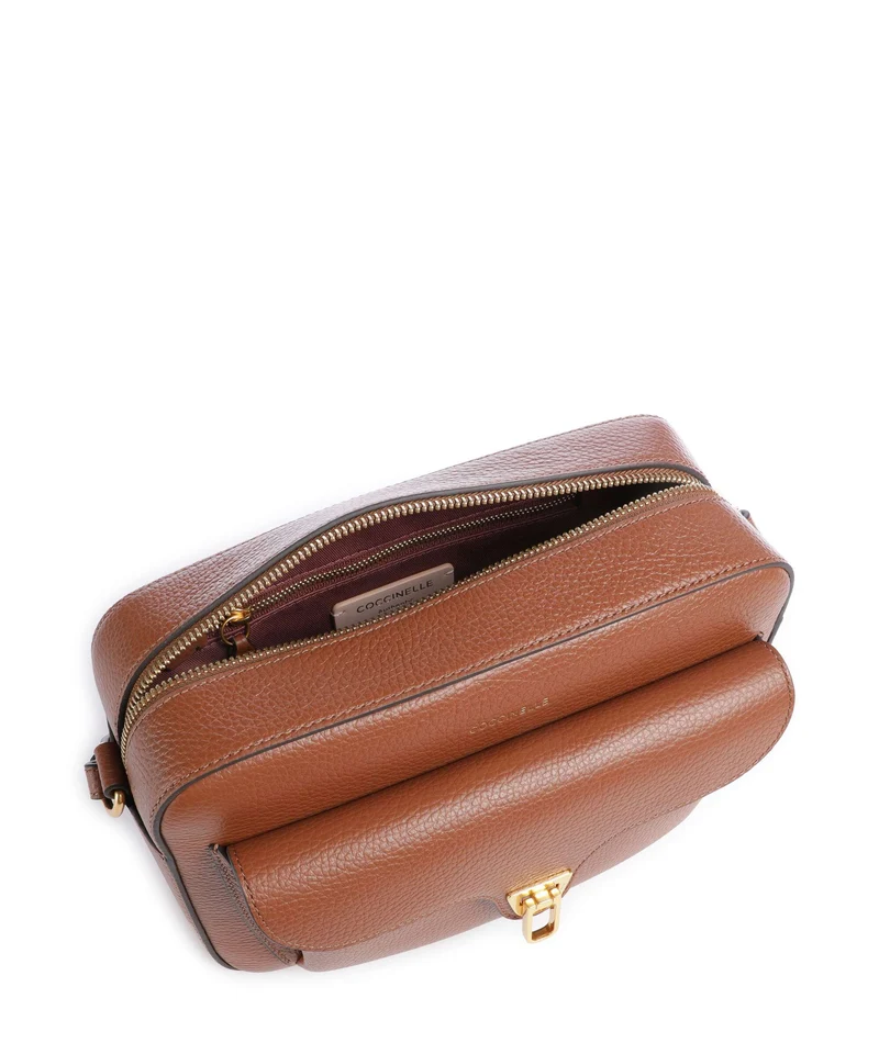 Coccinelle Beat Soft Umhängetasche cognac