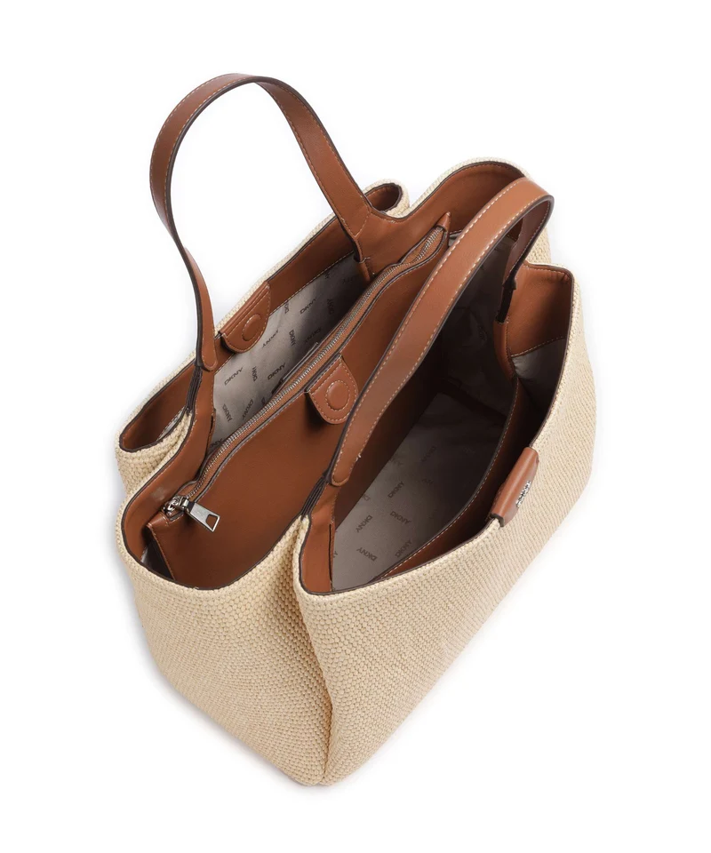 DKNY Willa Shopper natural/saddle