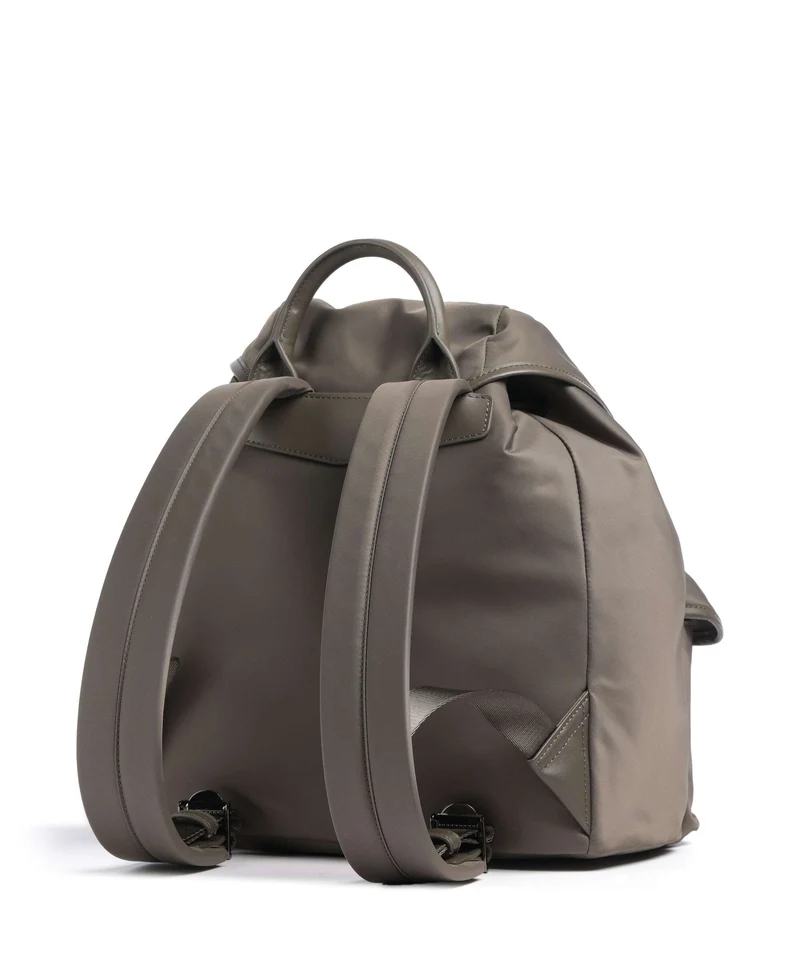 Emporio Armani Recycled Nylon Rucksack major brown