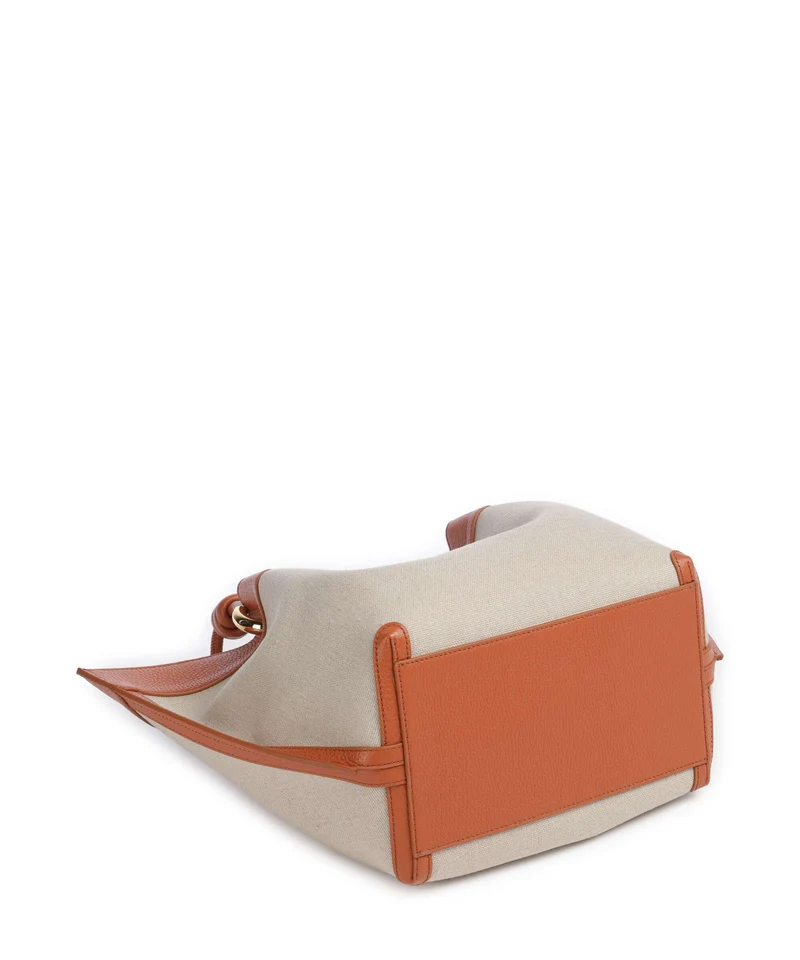 Coccinelle Finn Canvas Beuteltasche natural/crab