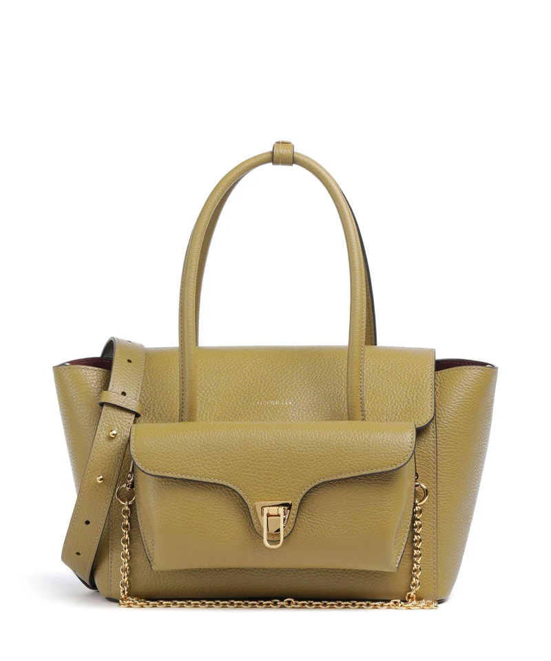 Coccinelle Beat Double Handtasche seagrass