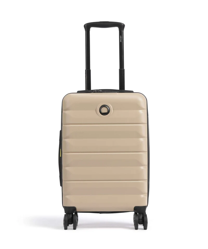 Delsey Paris Air Armour 4-Rollen Trolley warm sand