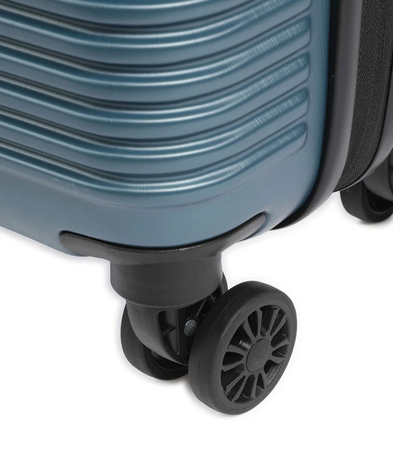 Delsey Paris Freestyle 4-Rollen Trolley blue