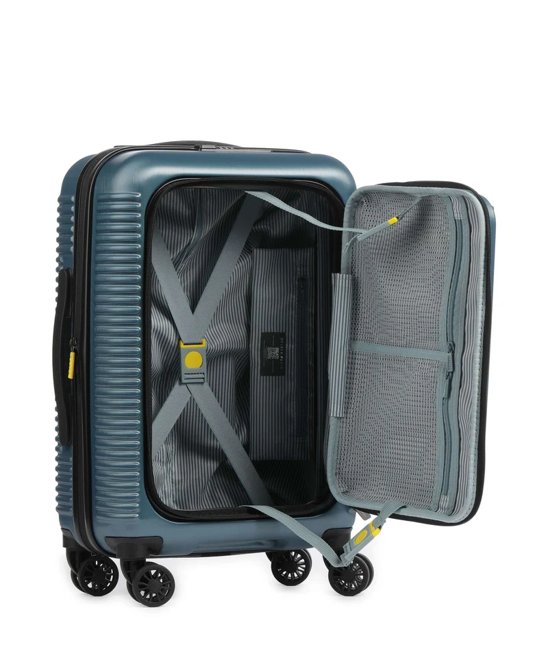 Delsey Paris Freestyle 4-Rollen Trolley blue