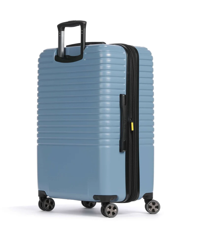 Delsey Paris Caumartin Plus 4-Rollen Trolley zinc blue