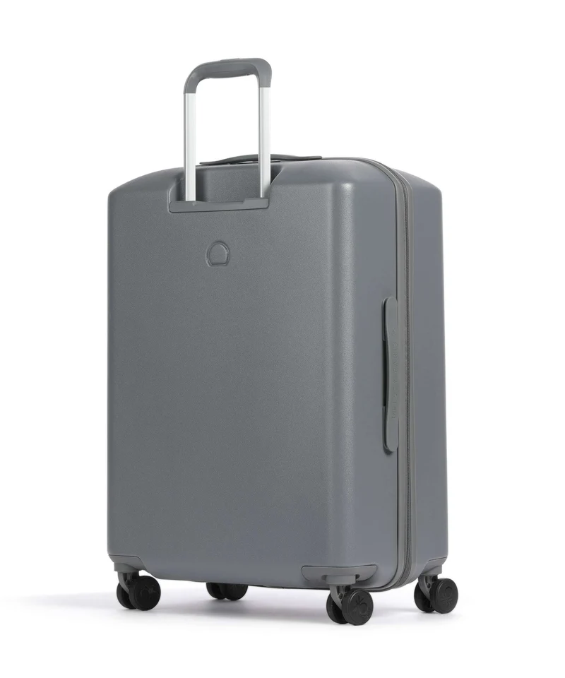 Delsey Paris x United Colors of Benetton UCB Hardside 4-Rollen Trolley steel grey