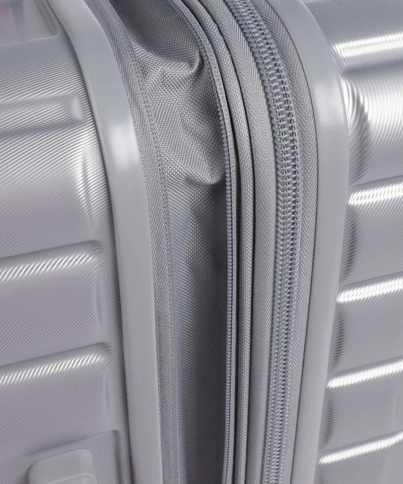 Delsey Paris Shadow 5.0 4-Rollen Trolley platinum