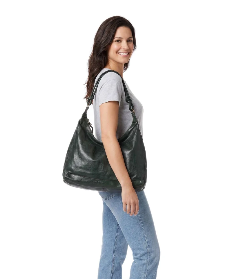 Campomaggi Beuteltasche green bottle