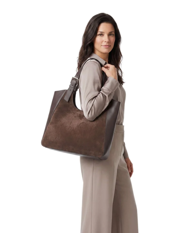 Furla Dora L Shopper toni cioccolato