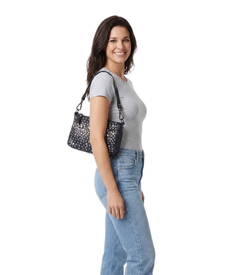 Campomaggi Schultertasche blue